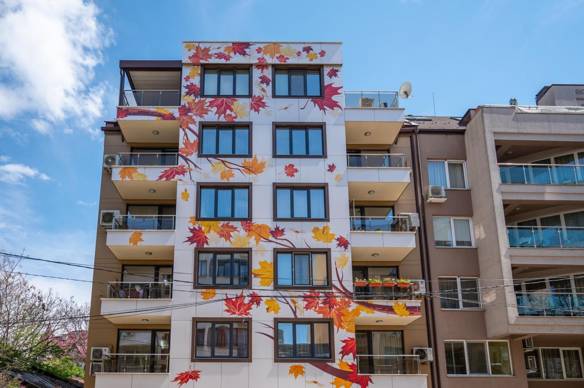 דירות סופיה Colorful Studio With Balcony - Free Parking מראה חיצוני תמונה